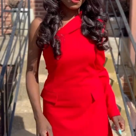 Zara Asymmetric blazer dress - Picture 3 of 12